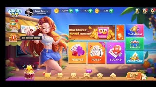 PLAYING PUSOY GAME | How to play TONGITS GO PUSOY GAME | Donna Salas screenshot 4