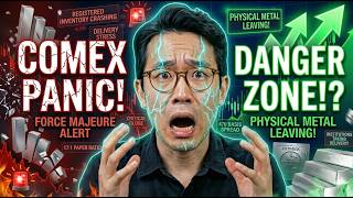 COMEX PANIC: Registered Silver Just Fell Into The Danger Zonen
