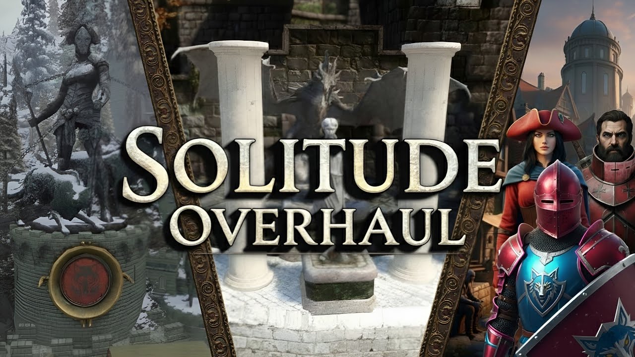 Solitude Kingdom Overhaul With Mods | Skyrim PS5/4 | Load Order