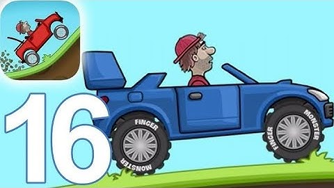 Hill Climb Racing - Gameplay Walkthrough Part 16 - Rally Car || Mudpool (Ios, Android)