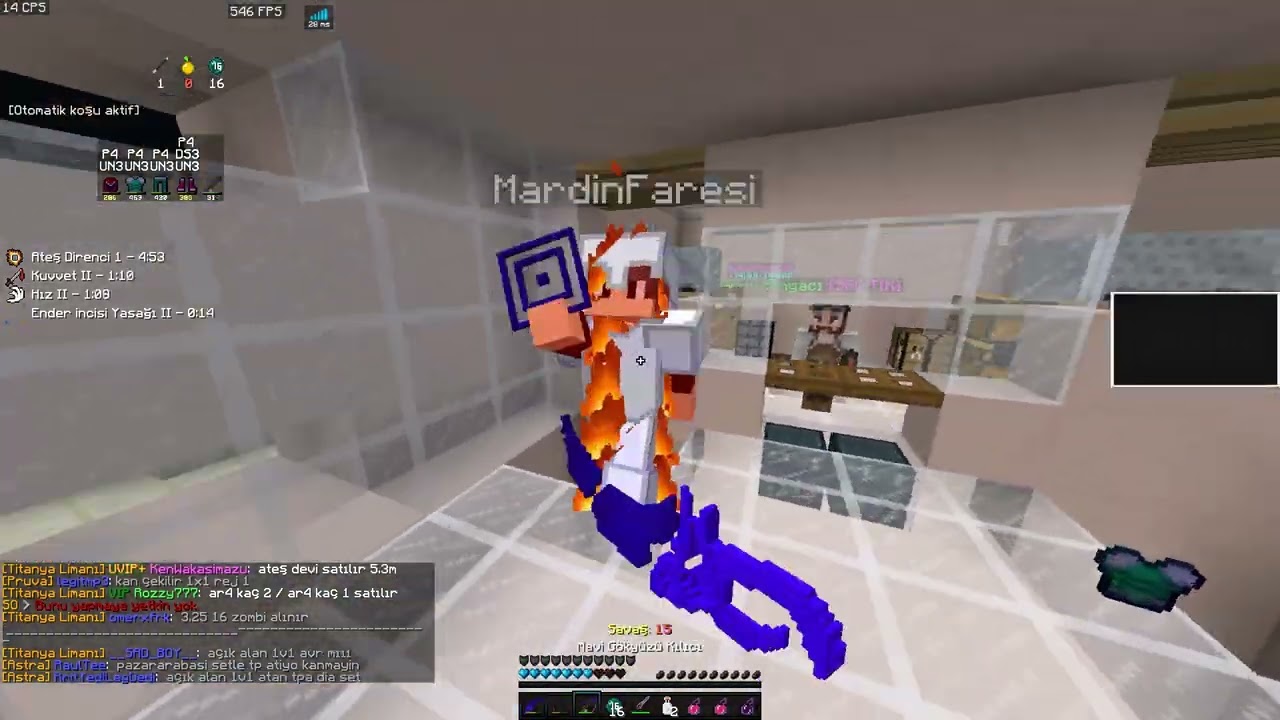 kan buz gök karışık titanyum