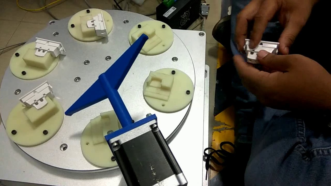 Automation for printing on switch by Semsons Laser Tech, Fiber laser ...