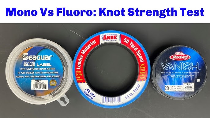 Is Fluorocarbon Leader Line Really Stronger Than Fluoro Main Line? Find  Out. 