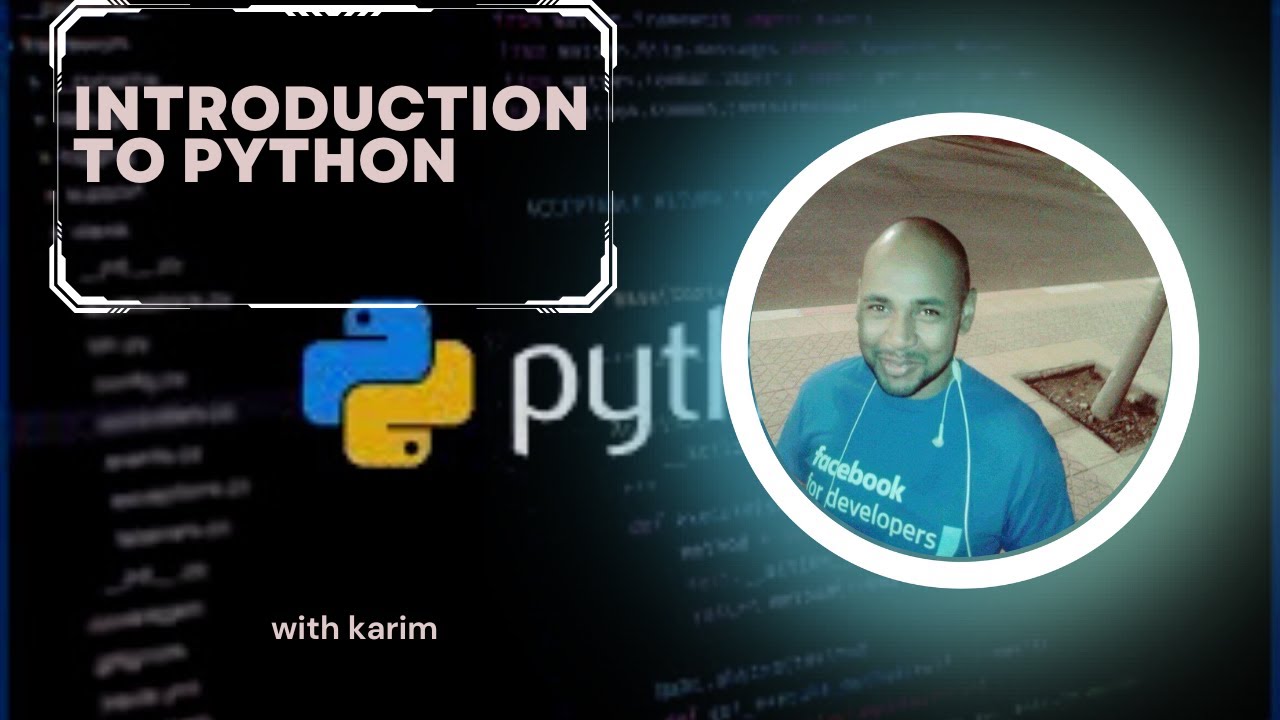 Tutorial 1 : introduction to python - YouTube