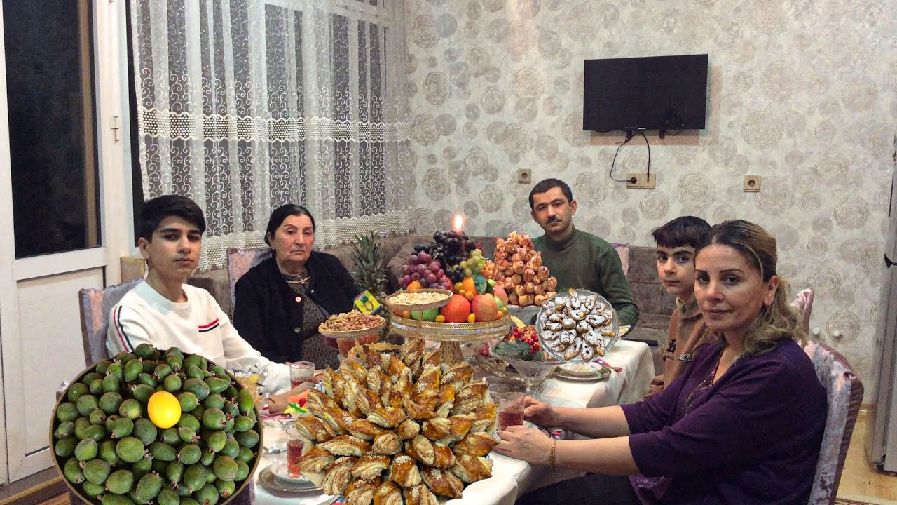 The richness of Azerbaijani cuisine\6 types of sweets prepared for the tea table\feykha jam
