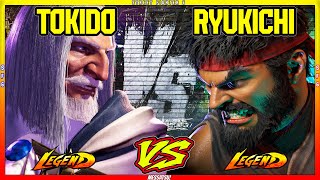 SF6 Tokido (JP) VS Ryukichi (Ryu)💥Messatsu💥
