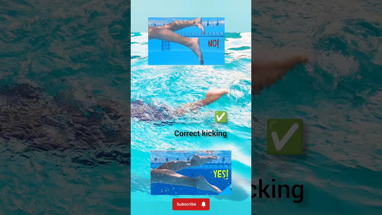 Learn To Kick Smoothly In Swimming - Swimming Tips For Beginners