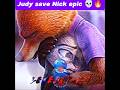 Judy save Nick epic🥶🔥 #zootopia #zootopia2