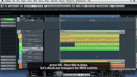 Cubase  Adding virtual instruments