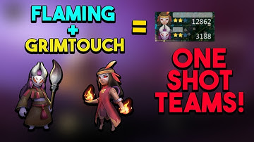 Grimtouch + Flamming Wizard One Shot Comp | FwuffyMilk Auto Chess
