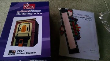 Ameri-Towne Theatre and Miller Engineering Theatre Marquette Combo unboxing.