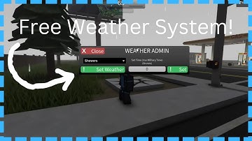 Free Roblox Weather System!