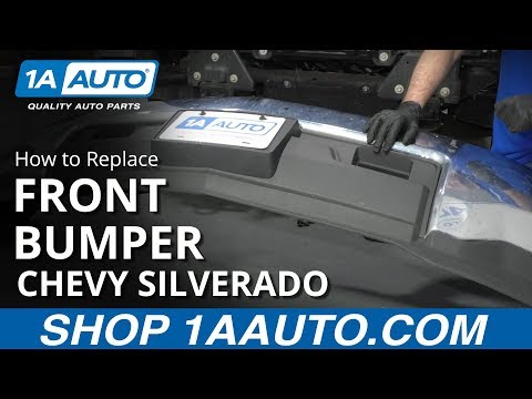 How to Remove Front Bumper 14-19 Chevy Silverado