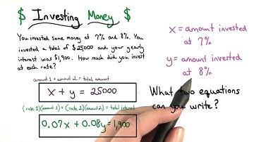 Interest Practice Write Equations - Visualizing Algebra