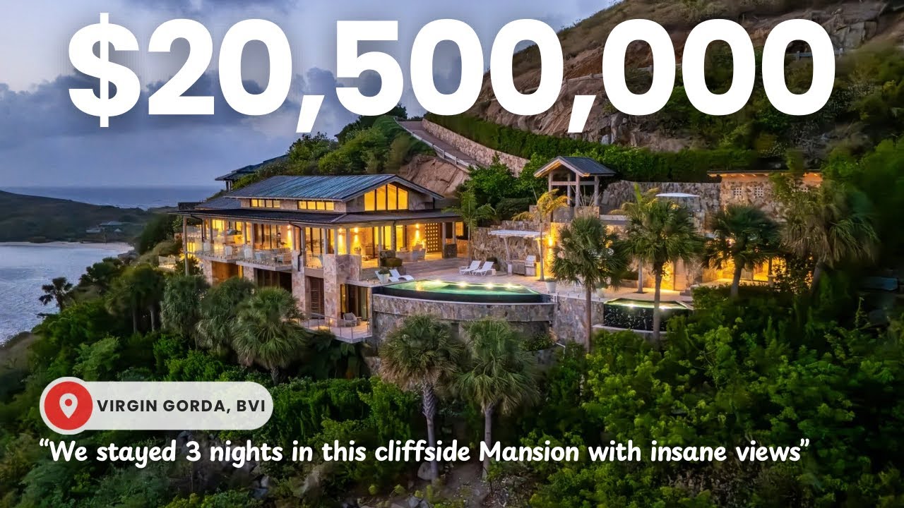Просыпаюсь в особняке на берегу Карибского моря стоимостью 20,5 млн долларов в Ойл-Нат-Бэй, Брита...