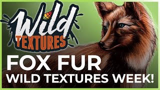 It's Wild Textures Week! | Fox Fur | Digital Coloring TUTORIAL w/ Pigment screenshot 4