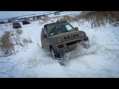 Сузуки Джимни на гусеницах