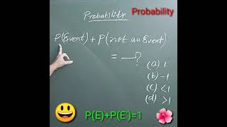 #shorts  Probability Class - 10 Maths  संभावना 