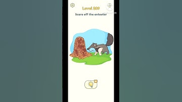 Dop2 level 209 | scare of the anteater I #dop2 #shorts #cartoon