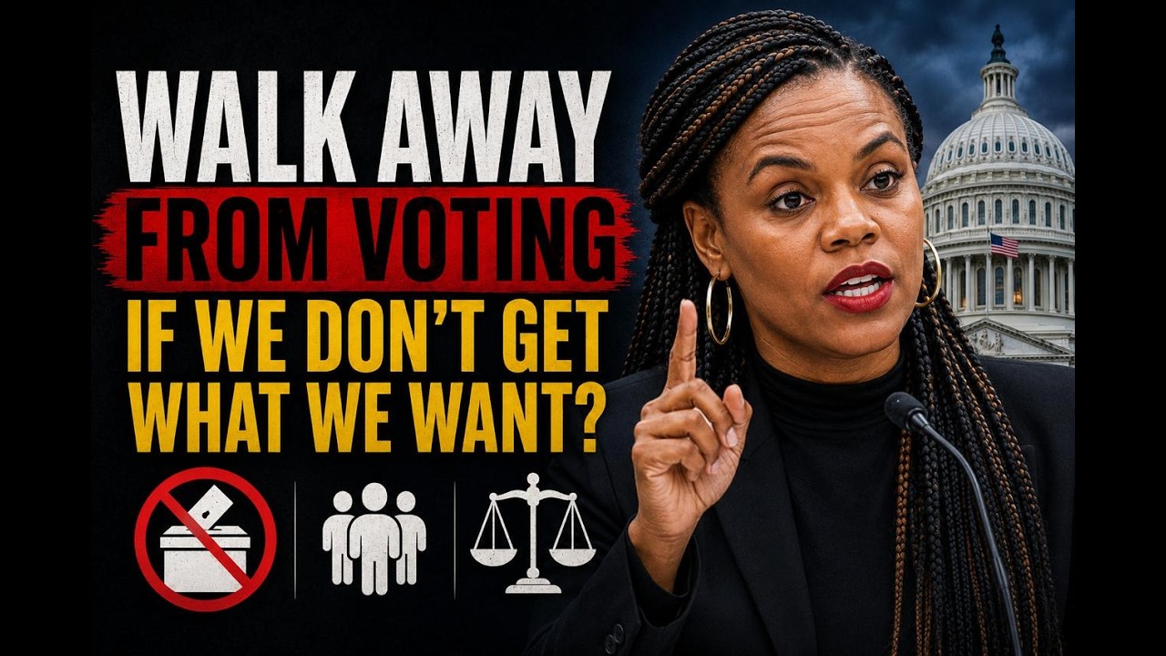 Congresswoman Suggests Some May Stop Voting — What Happens If Everyone Does?