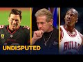 Skip struggles to pick between Michael Jordan or Tom Brady as the most clutch athlete | UNDISPUTED