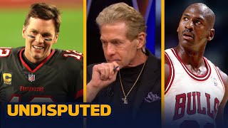 Skip struggles to pick between Michael Jordan or Tom Brady as the most clutch athlete | UNDISPUTED