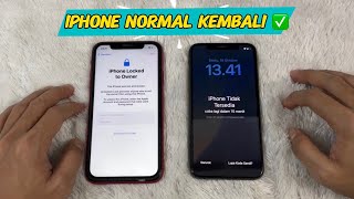 CARA MENGATASI iPHONE LUPA ICLOUD ‼️iPHONE LUPA PIN NORMAL KEMBALI ✅