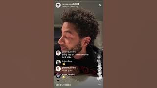 Jussie Smollett Singing Catch Your Eye On IG Live