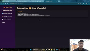 Tugas I  - Pemrograman Berbasis Web STSI4209 (Sinto Prabowo)