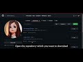 How to download Source code from Github