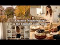 Stormy november day at home  cosy tea room cooking  baking jdiction resincrete slow living vlog