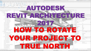 REVIT ARCHITECTURE 2017: HOW TO ROTATE YOUR PROJECT TO TRUE NORTH