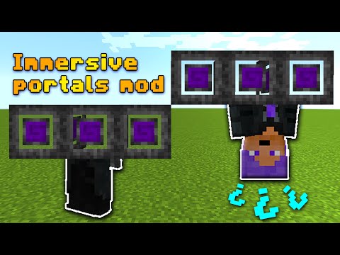 Minecraft Goes NON-EUCLIDEAN With The Immersive Portals Mod