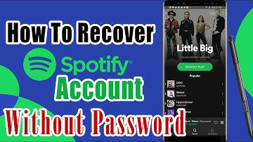 How To Recover Spotify Account Without Password