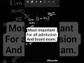 most important type for all admission exam. #math £indetermined form