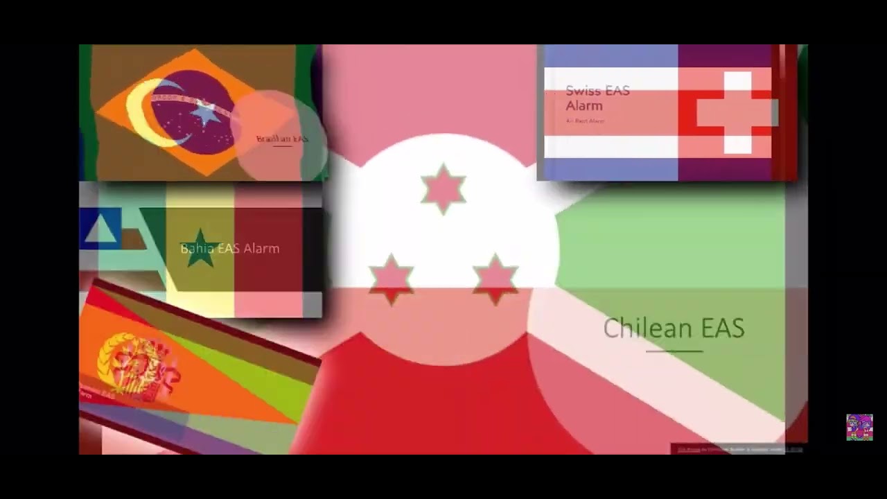 Chile, And Burundi EAS Alarm Sparta porta remix V1 mashup