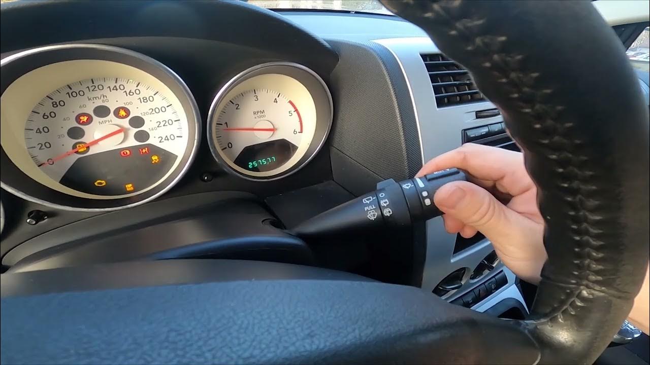 How to Enable or Disable Front Windshield Wipers in Dodge Caliber