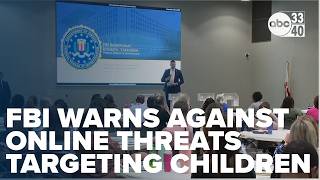 FBI warns against online threats targeting children