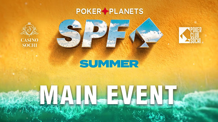 SPF Лето | Main Event | Финальный стол