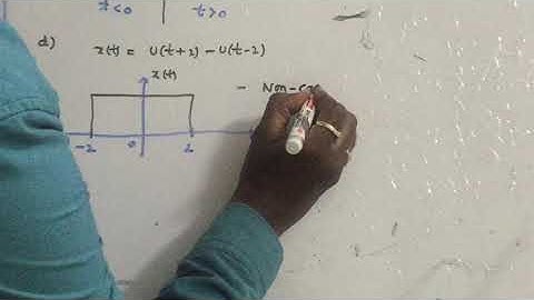 Signals & Systems - Causal & Non-causal signals - working examples