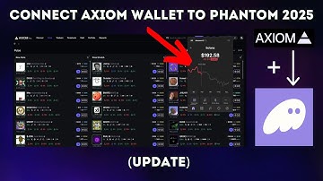How To Connect Axiom Wallet to Phantom (Step-by-Step Tutorial 2025!)