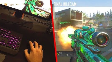 TRICKSHOTTING WITH MOUSE AND KEYBOARD ON BO2 (THIS IS SO HARD)