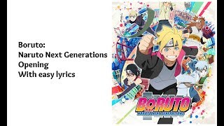 Download Lagu Boruto: Naruto Next Generations|Opening |With easy lyrics MP3 Download Lagu Boruto: Naruto Next Generations|Opening |With easy lyrics MP3