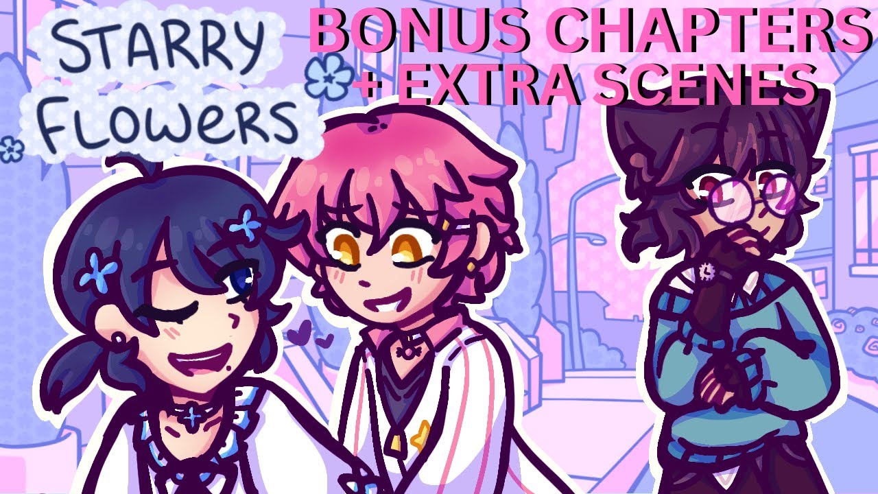 FEMBOY WITCHES ARE BACK FOR MORE CUTE WHOLESOME DATES?- Starry Flowers Bonus Chapter & Extra Scenes
