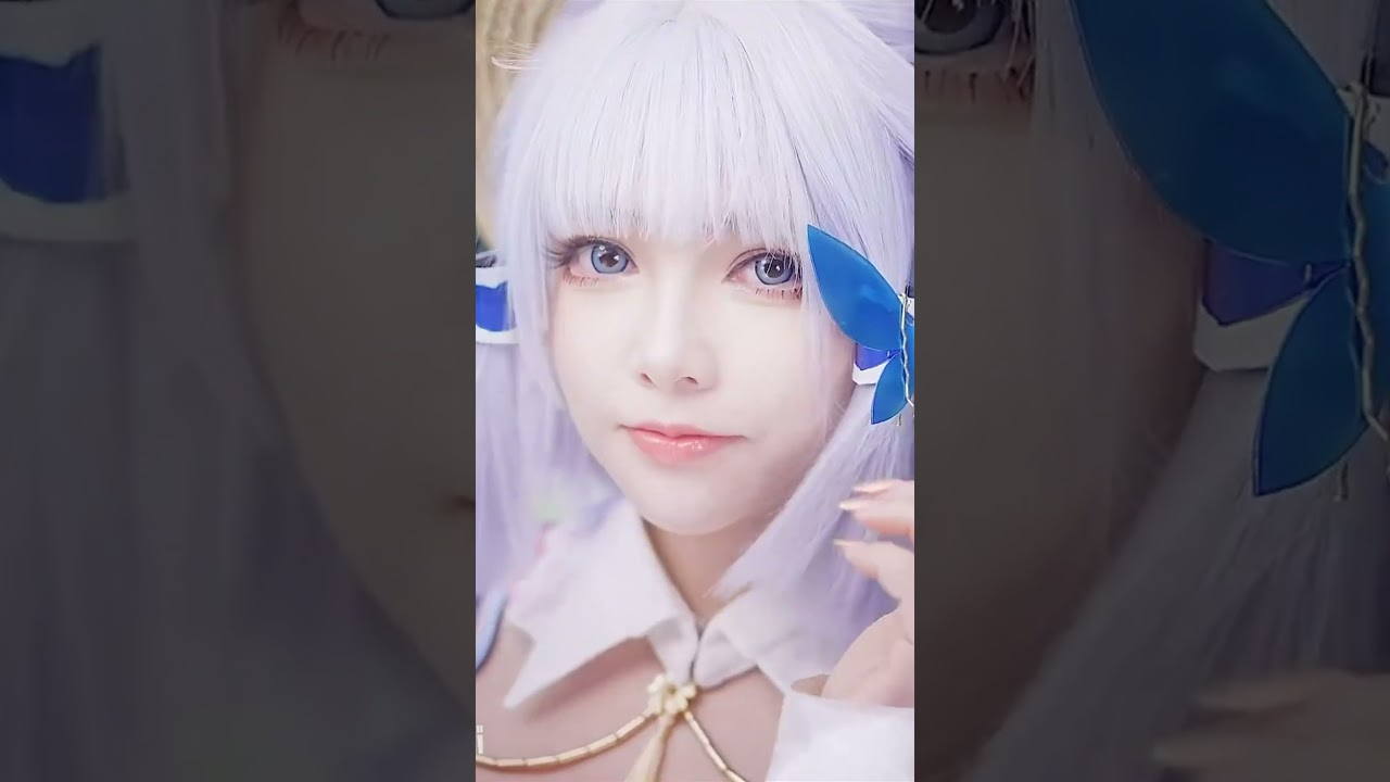 【SanyMuCos】Genshin Impact Springbloom Missive Kamisato Ayaka Cosplay Show