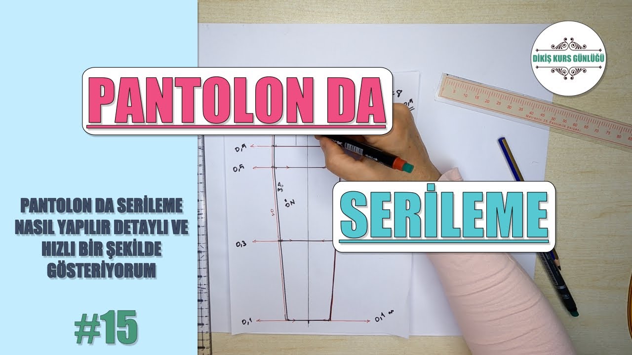 Pantolon da SERİLEME Nasıl Yapılır ? [15]