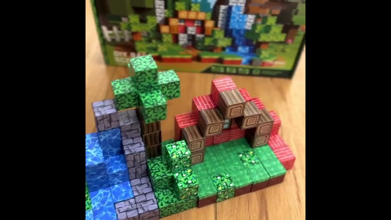 100pcs Magnetic Building Blocks Set 