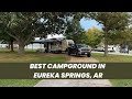 Camping at Beaver Lake in Northwest Arkansas 