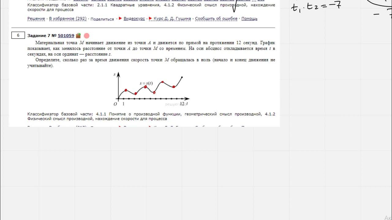 Прототип 7 задания егэ математика профиль. Прототип 7 задания егэ математика профиль