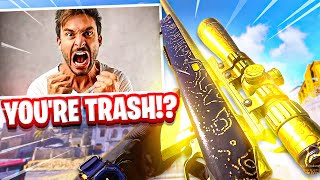 a TRASH TALKER challenged me to a 1v1 on Modern Warfare.. (Search \& Destroy)